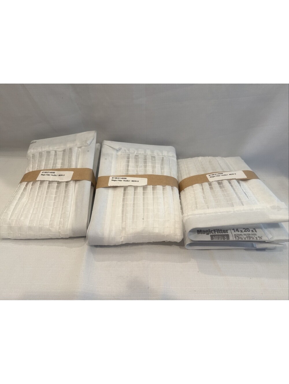 NEW – Lot of 3 – Magic Filter 14x20x1 BT108.01140200 MERV 8